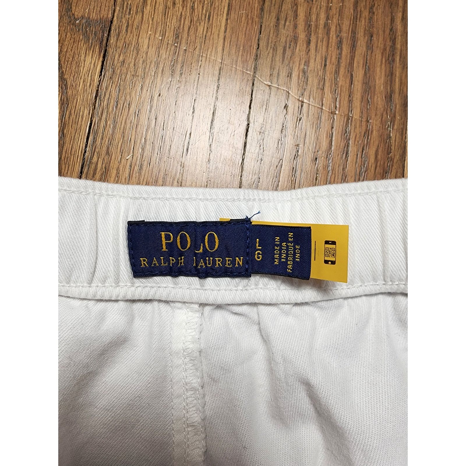 Polo Ralph Lauren Polo Ralph Lauren women's white terry drawstring shorts Size 36" / US 14 / IT 50 - 3 Thumbnail
