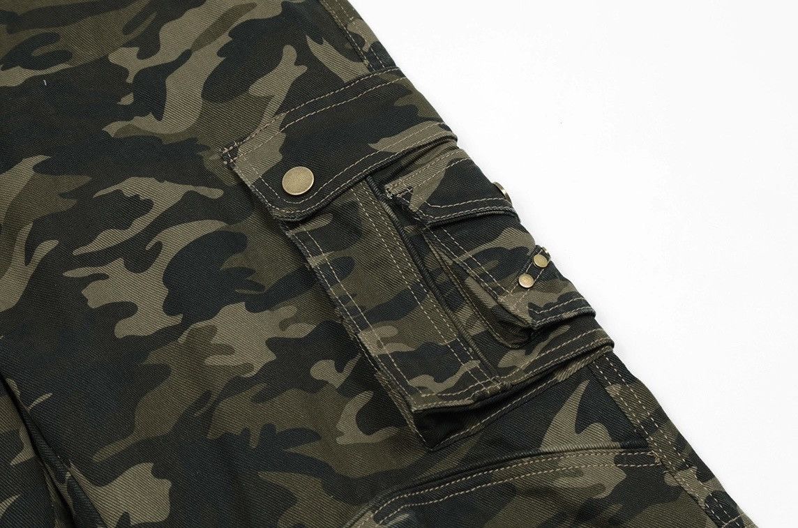Japanese Brand × Vintage Outdoor retro camouflage baggy cargo pants Size US 33 - 6 Thumbnail