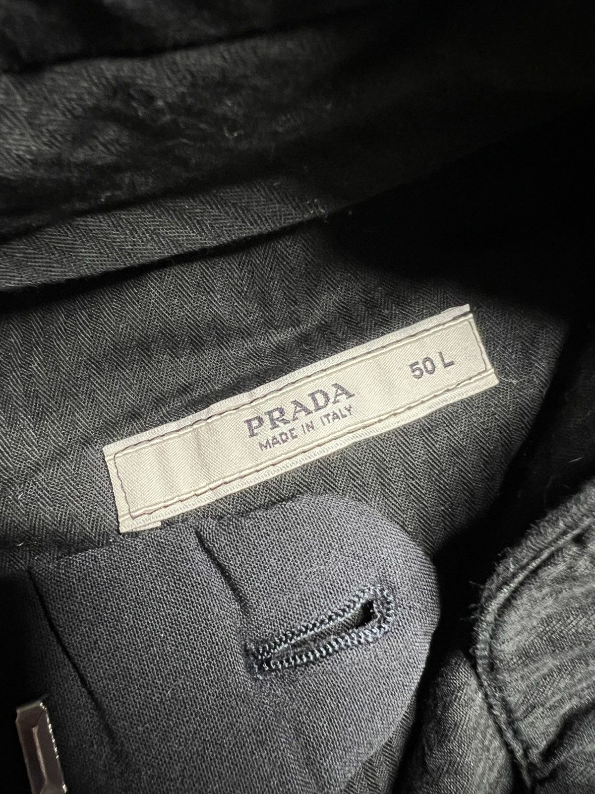 Prada Prada Black Dress Pants Size 50 L Size US 34 / EU 50 - 10 Thumbnail