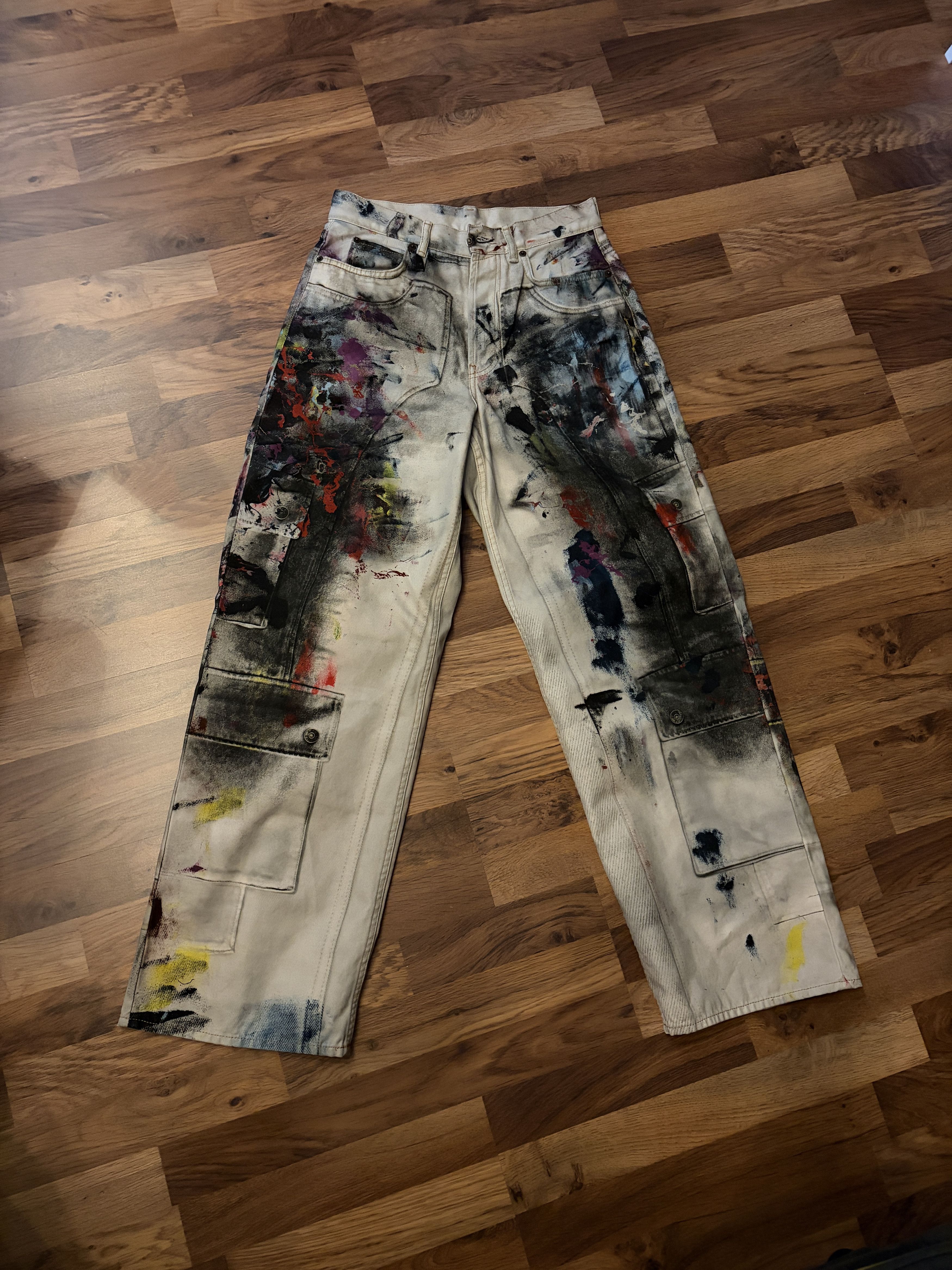 Acne Studios 1981 U Painter Jeans Size S