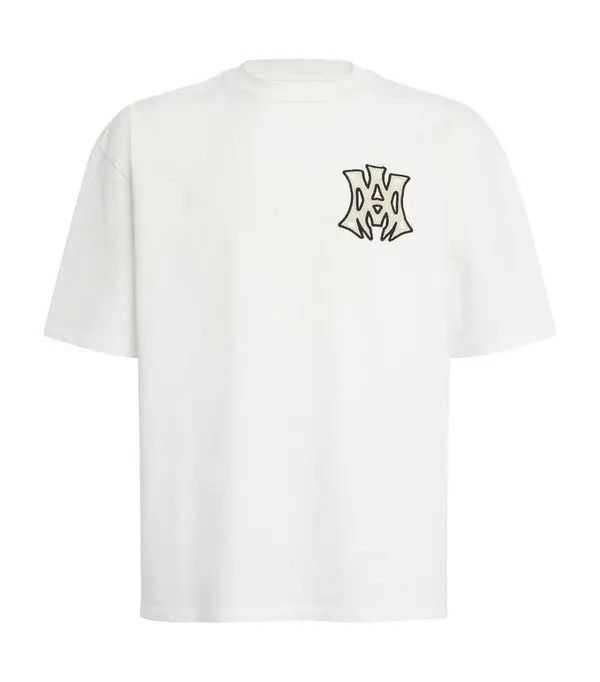 Amiri o1orln1125 Skate T-Shirt in White Size US L / EU 52-54 / 3 - 1 Thumbnail