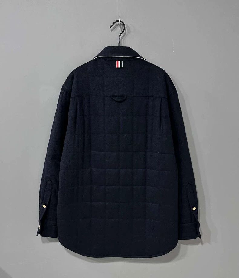 Thom Browne Thom Browne Black lapel cotton jacket 2503-Nextarrow Size US S / EU 44-46 / 1 - 3 Thumbnail