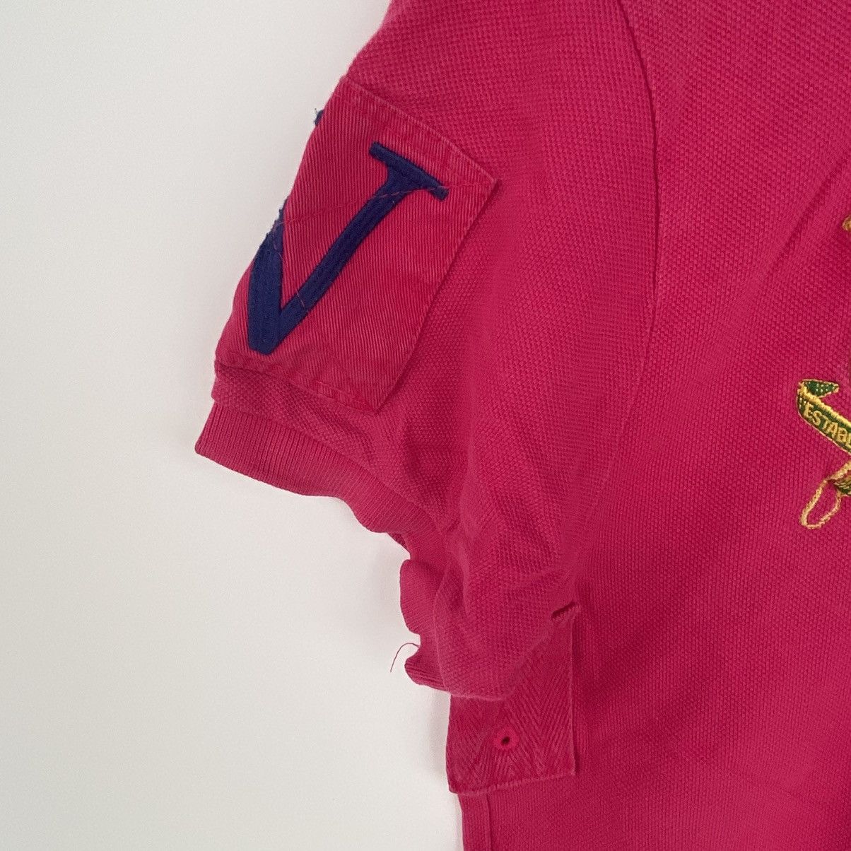 Other Vintage Pink Polo Ralph Lauren Shirt Pullover Jumper Size XS Size XS / US 0-2 / IT 36-38 - 6 Thumbnail