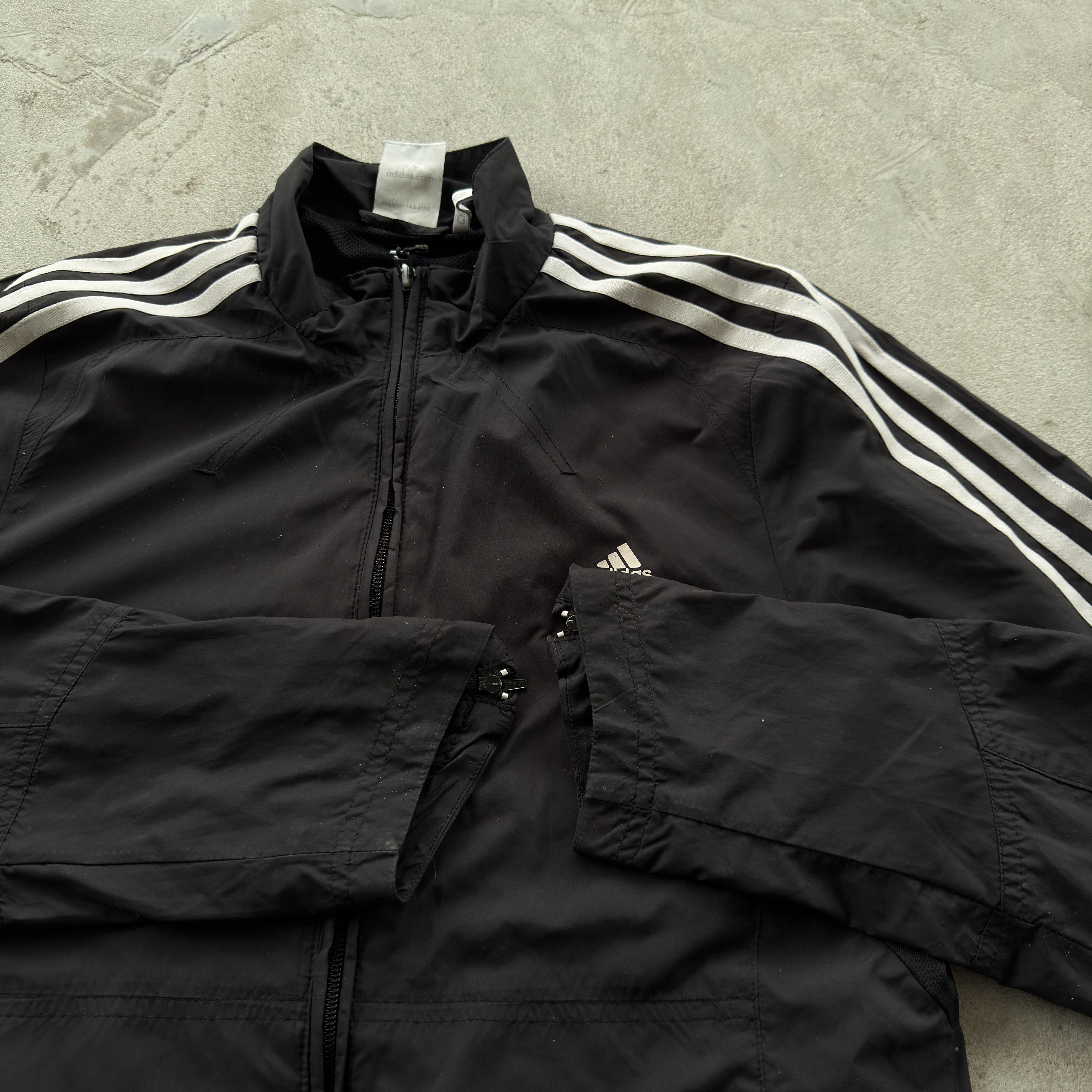 Adidas Vintage 00s Adidas Nylon Track Jacket Size S / US 4 / IT 40 - 4 Thumbnail