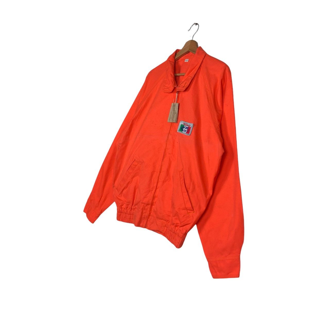 Japanese Brand 🔥VINTAGE BOMBER JACKET MILANO MAGNETI MARELLI BIG LOGO Size US L / EU 52-54 / 3 - 4 Thumbnail