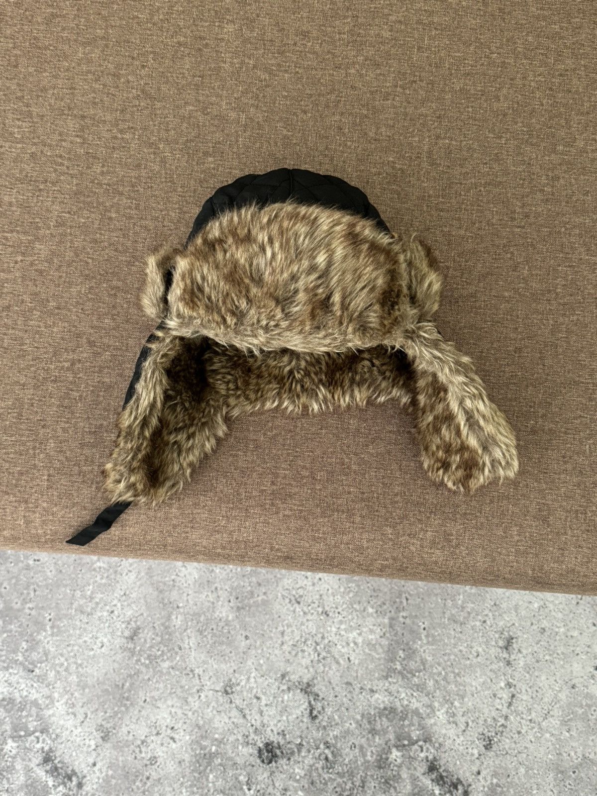 Japanese Brand Vintage Y2K fuzzy fur ushanka hat punk Japanese Size ONE SIZE - 4 Thumbnail