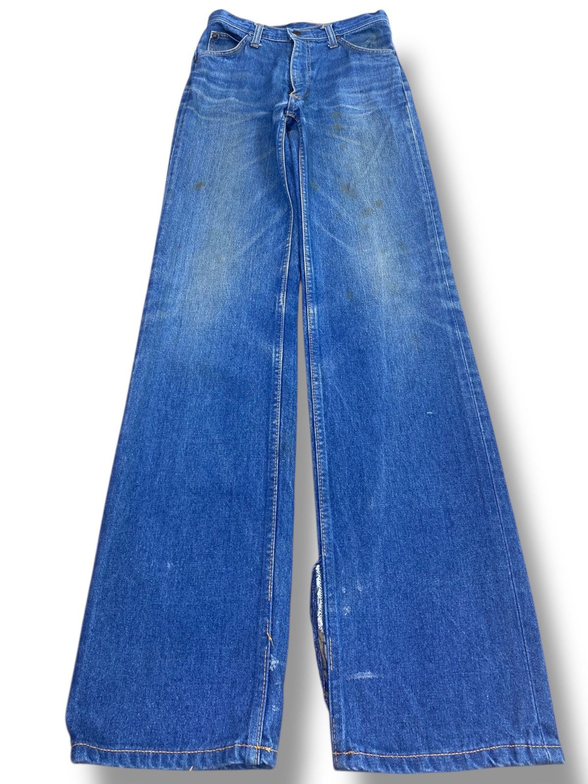 Other Japanese Brand Blue Faded Wash Style Bootcut Jeans Size US 26 / EU 42 - 1 Thumbnail