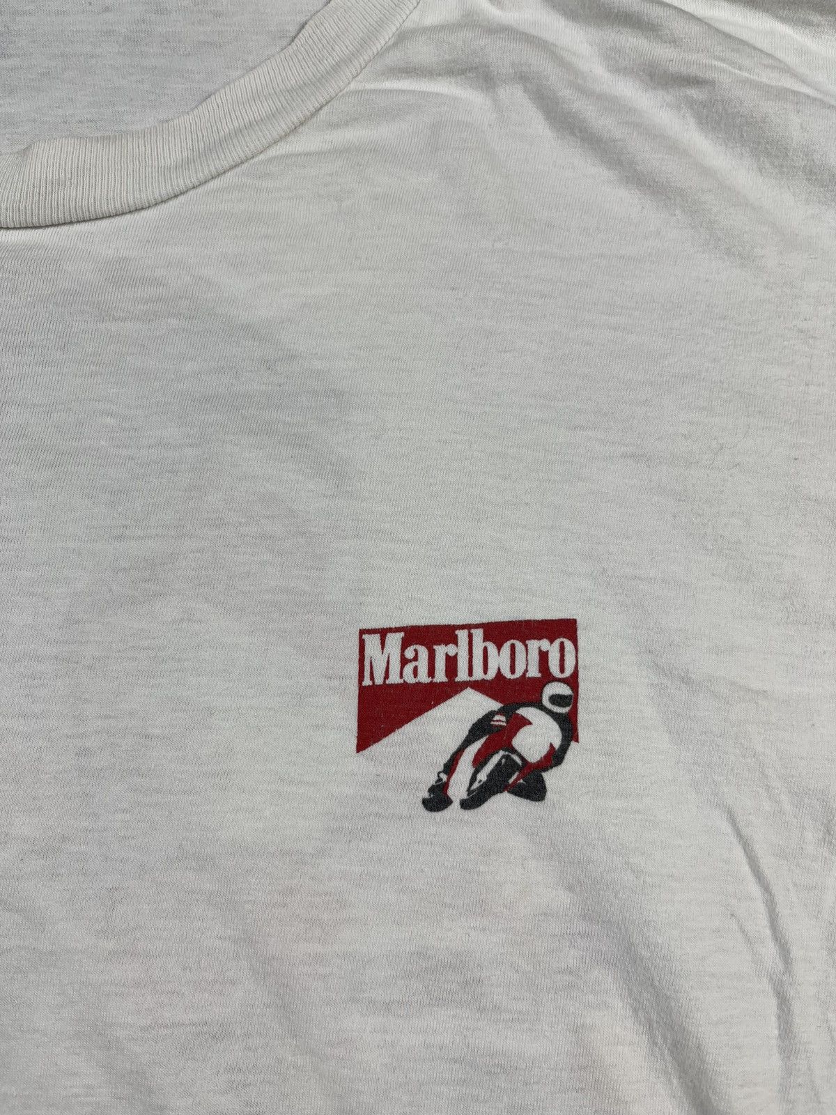 Marlboro Vintage Marlboro Racing Two Riders Tee XXL Fits Like XL Size US XXL / EU 58 / 5 - 5 Thumbnail