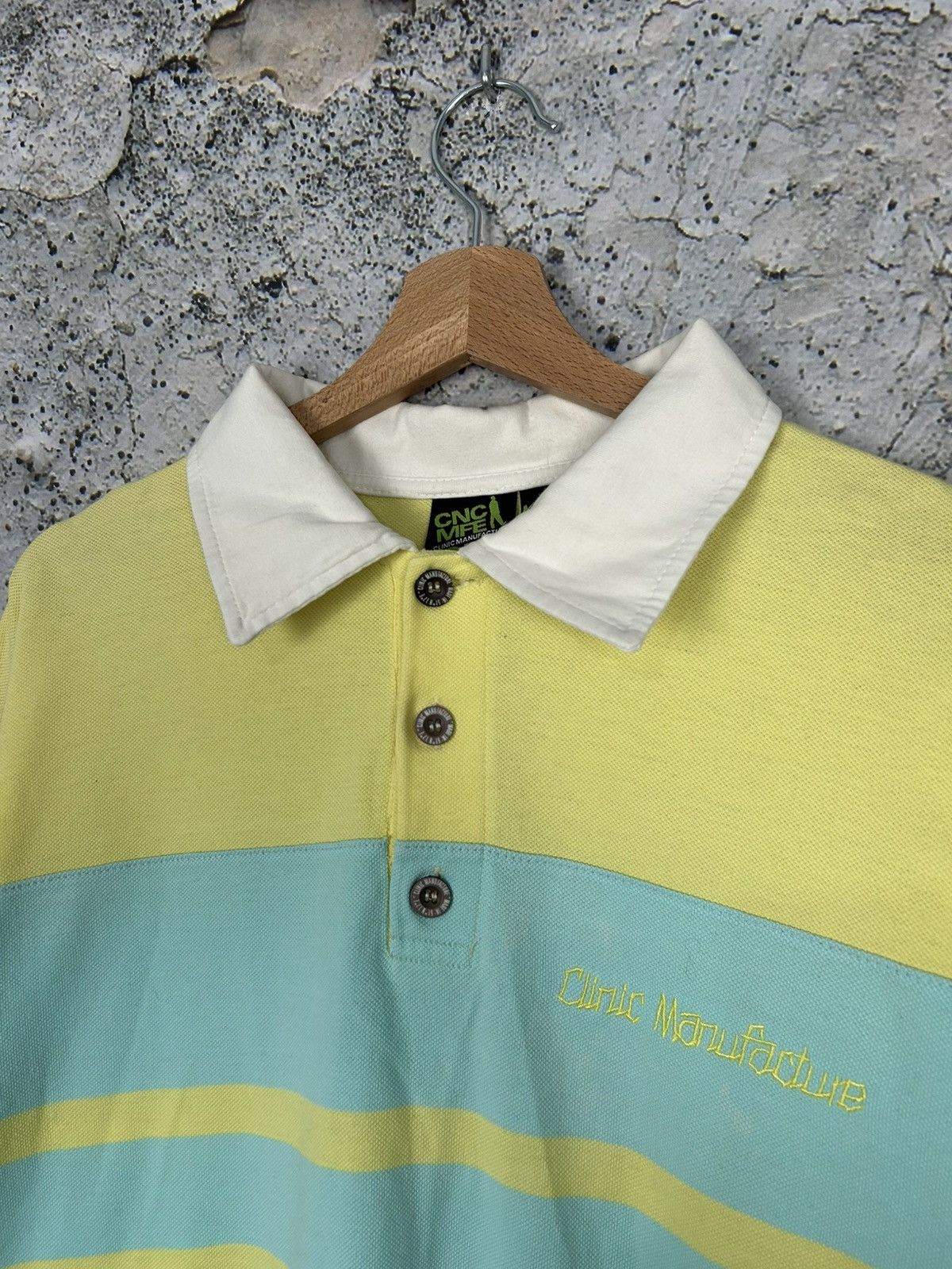 Rap Tees Vintage Clinic Rap Polo Affliction Baggy Skate Hip Hop Size US L / EU 52-54 / 3 - 3 Thumbnail