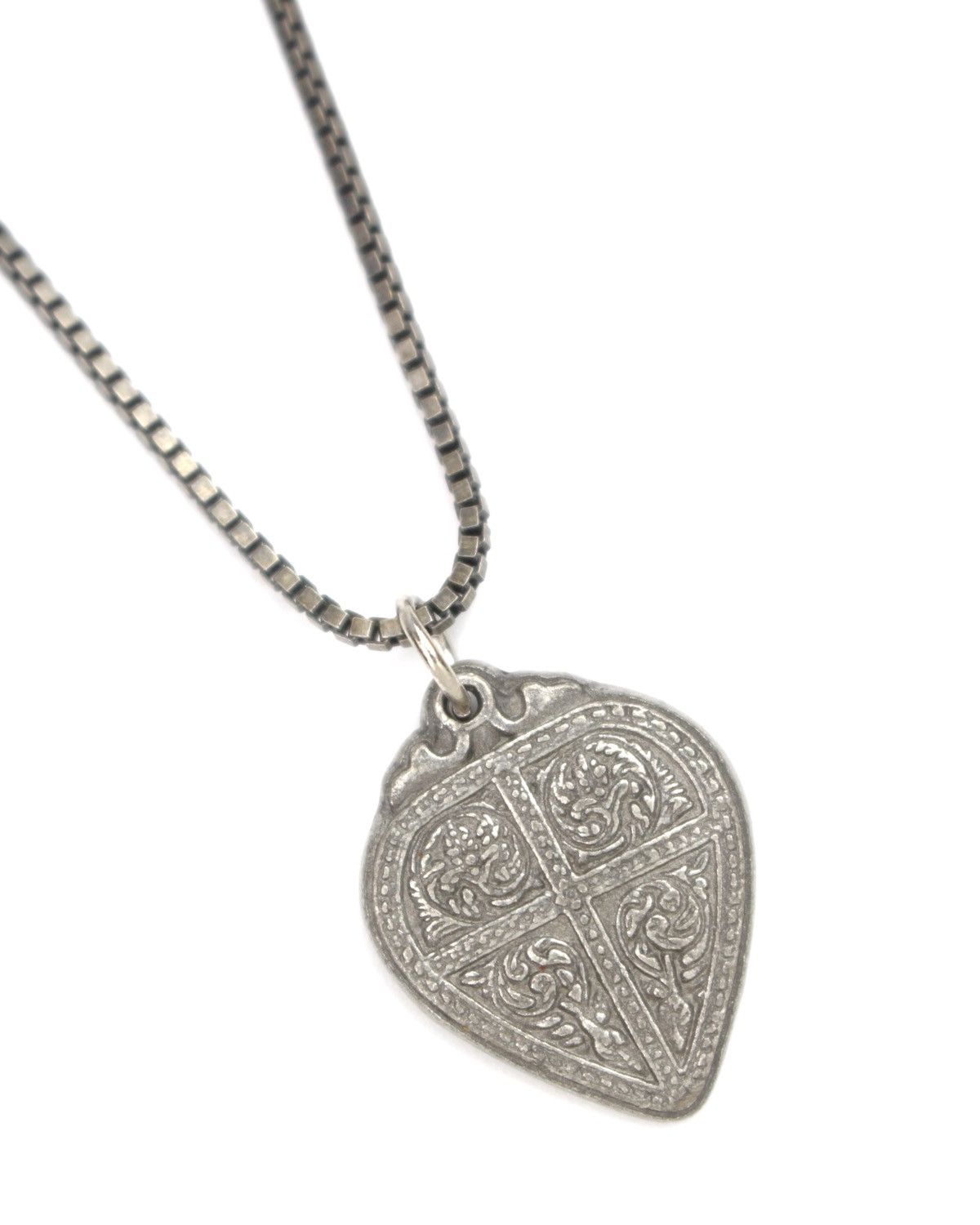 Hysteric Glamour 1990S ROYAL SELANGOR PEWTER ARABESQUE MEDALLION NECKLACE Size ONE SIZE - 3 Thumbnail
