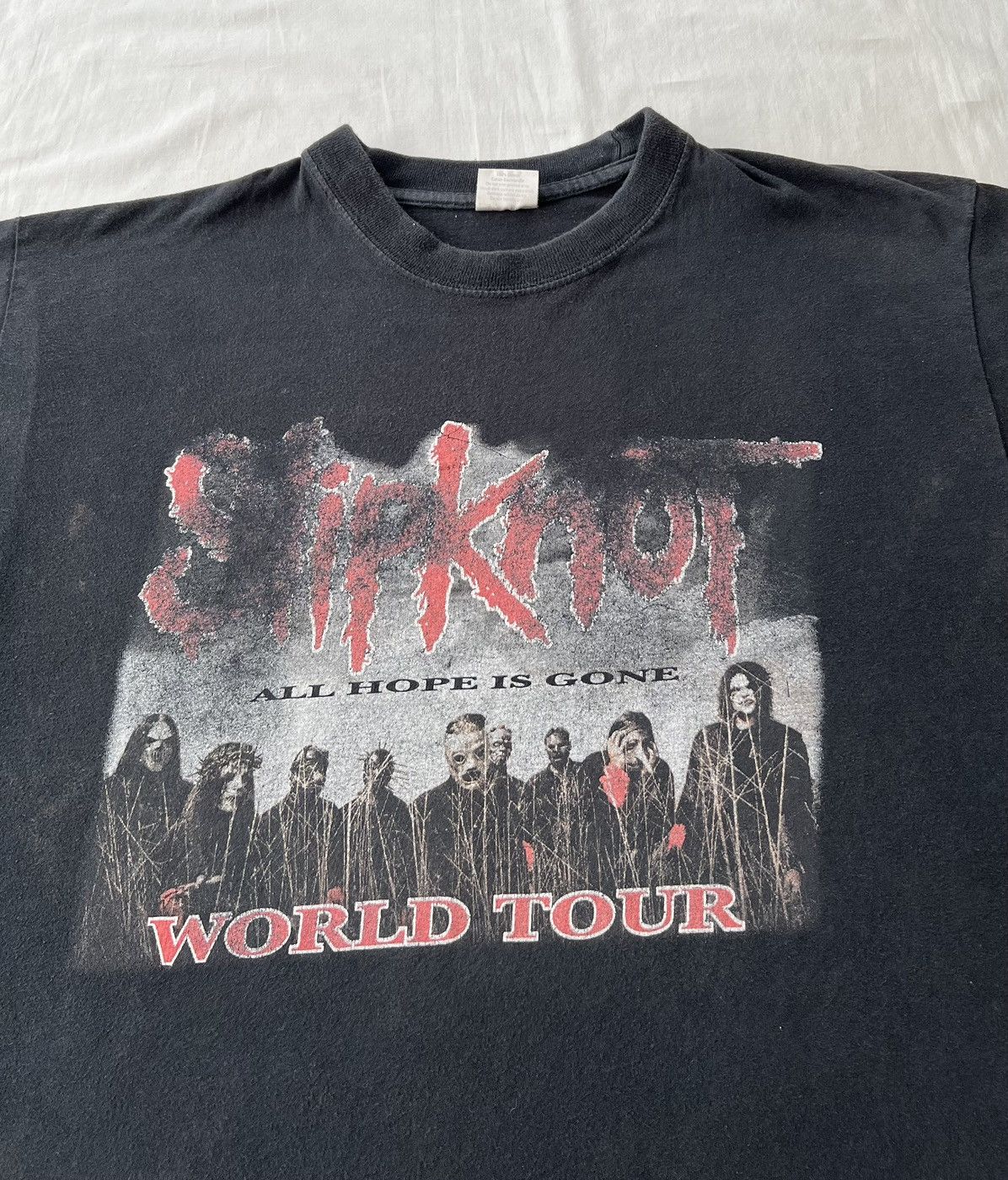 Band Tees Vintage 2008 Slipknot All Hope Is Gone Nu Metal Band T-shirt Size US M / EU 48-50 / 2 - 6 Thumbnail