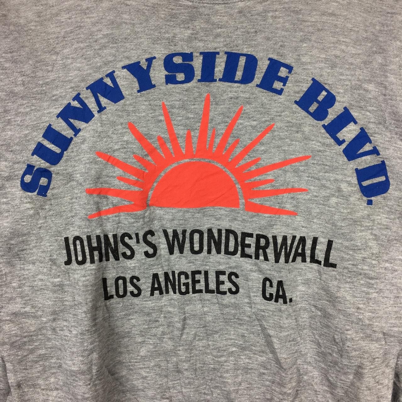 Vintage Vtg 90’ OBLO Sunny Side Blvd LA Crewneck Sweatshirt Size US M / EU 48-50 / 2 - 2 Thumbnail
