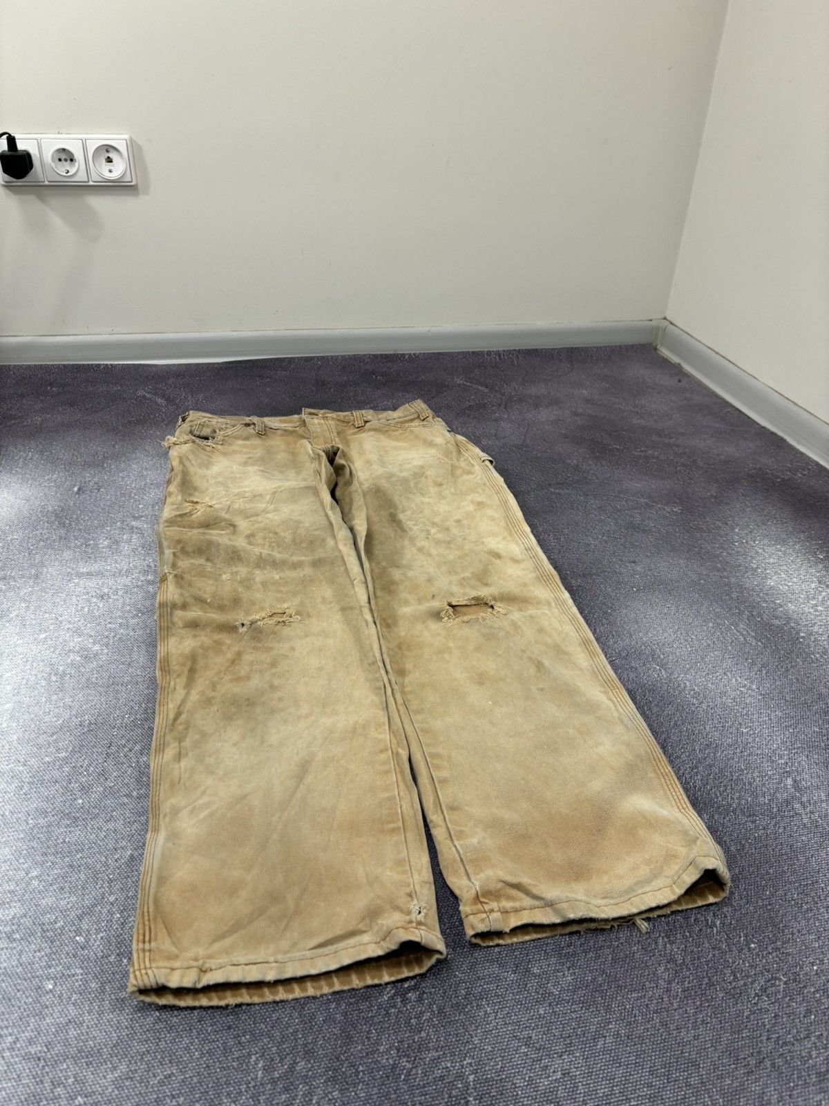 Dickies Vintage Dickies USA Workwear Faded Baggy Carpenter Pants Size US 34 / EU 50 - 10 Thumbnail