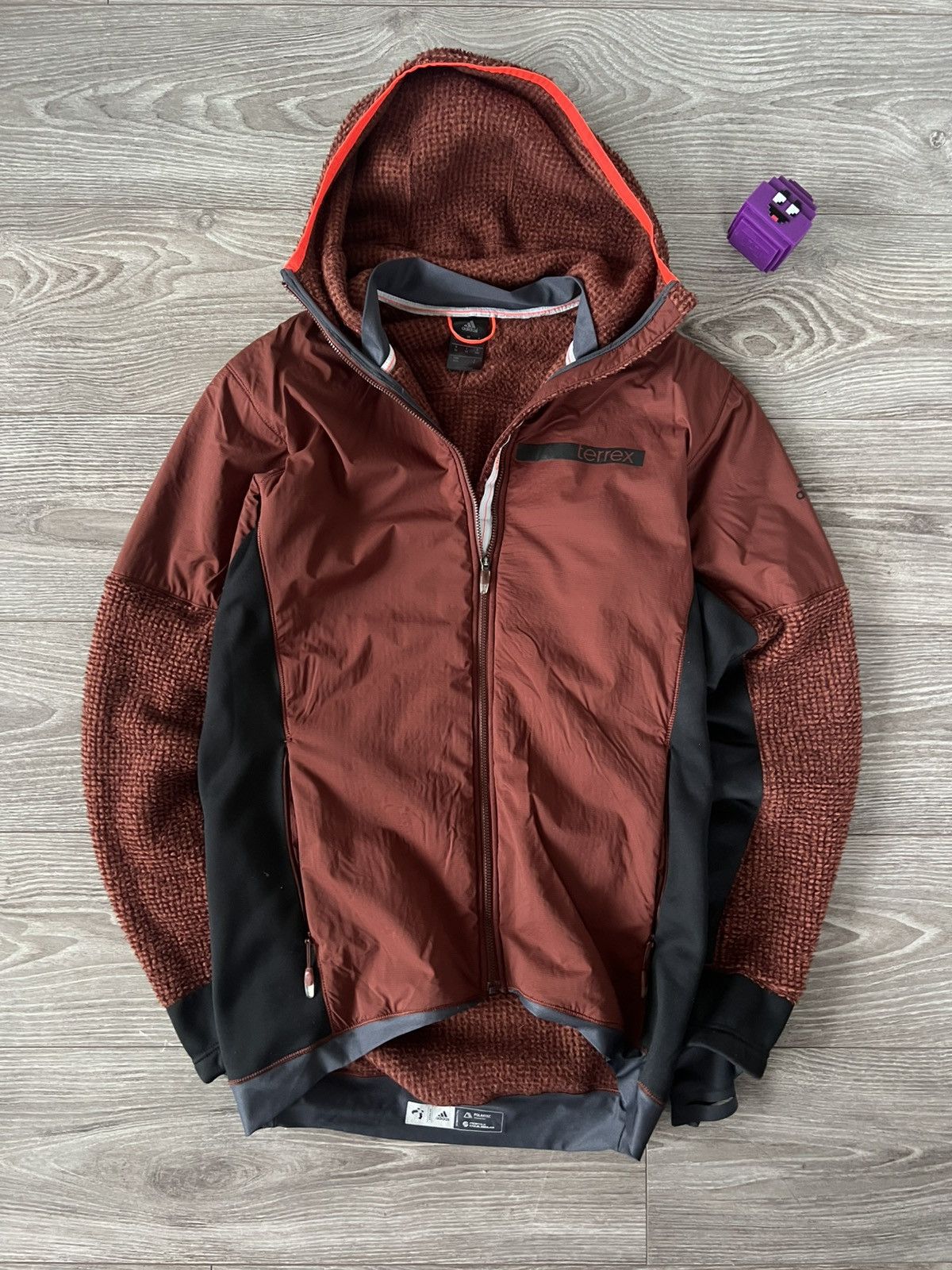 Adidas Rare Pro Adidas Polartec Pertex Light Teddy Jacket Size US M / EU 48-50 / 2 - 1 Thumbnail