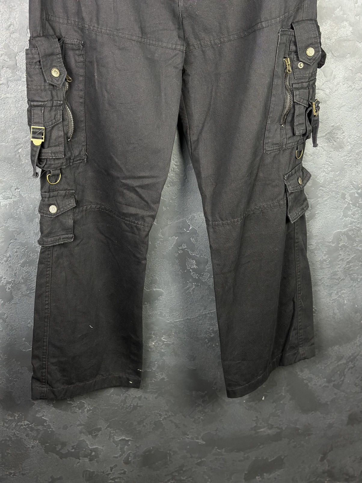 Japanese Brand Japanese Style Cargo Pants Multipocket Black Size US 38 / EU 54 - 5 Thumbnail