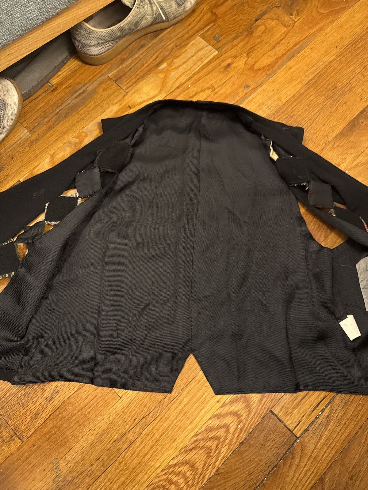 Yohji Yamamoto Yohji Yamamoto patchwork vest fw93 Size 42R - 7 Thumbnail