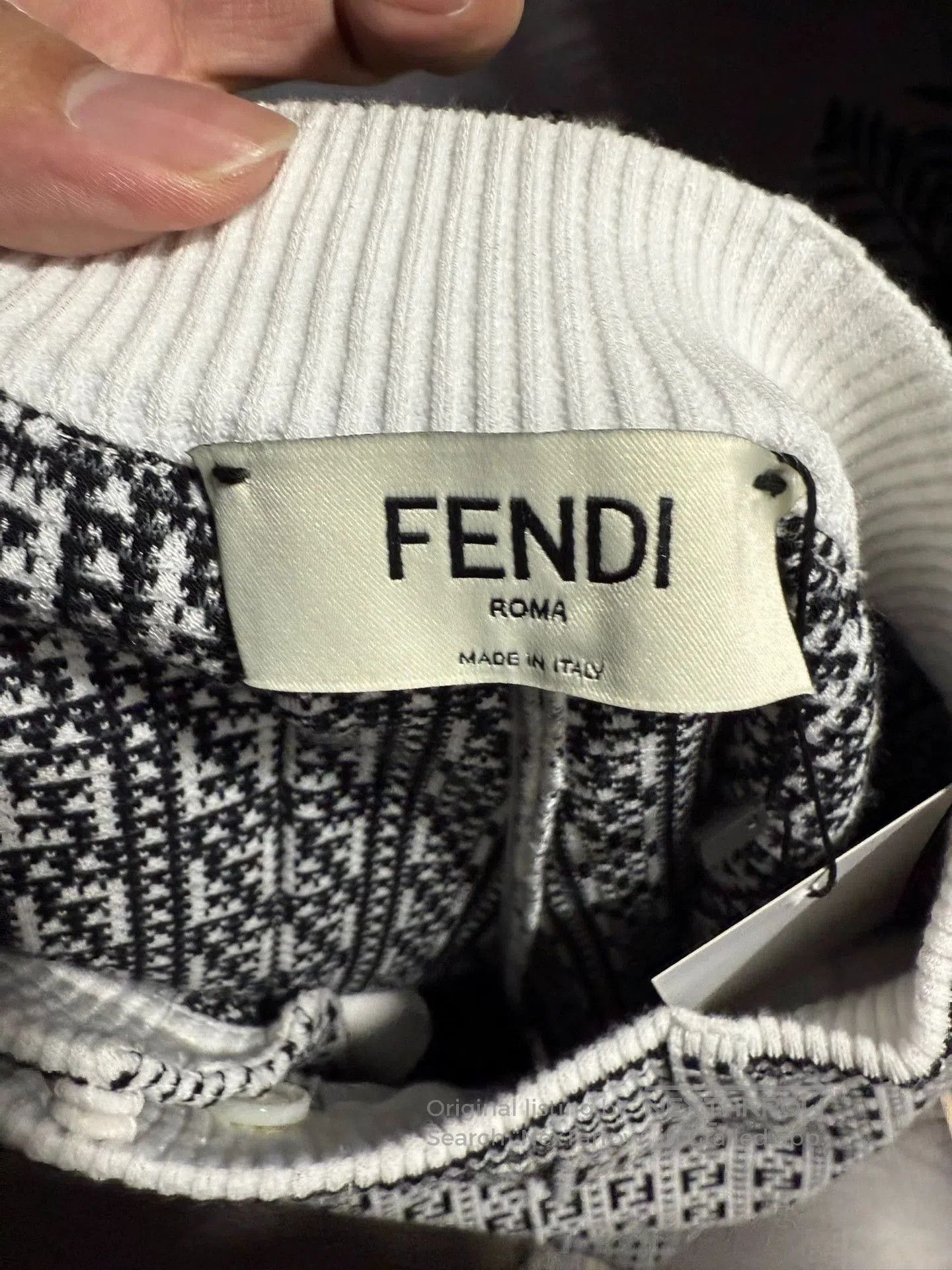 Fendi Fendi Printed Knit Mid Pants Sale. Size US 26 / EU 42 - 2 Thumbnail