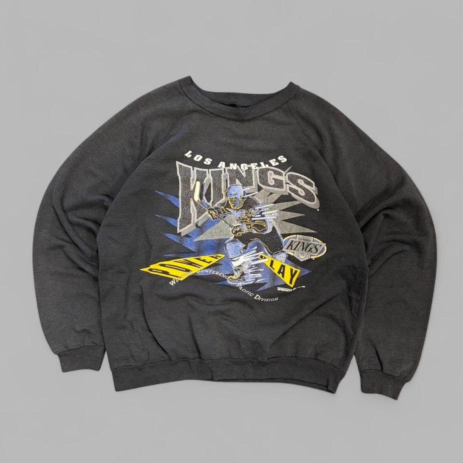 NHL Vintage 1993 Los Angeles King NHL Crewneck Size US L / EU 52-54 / 3 - 1 Thumbnail