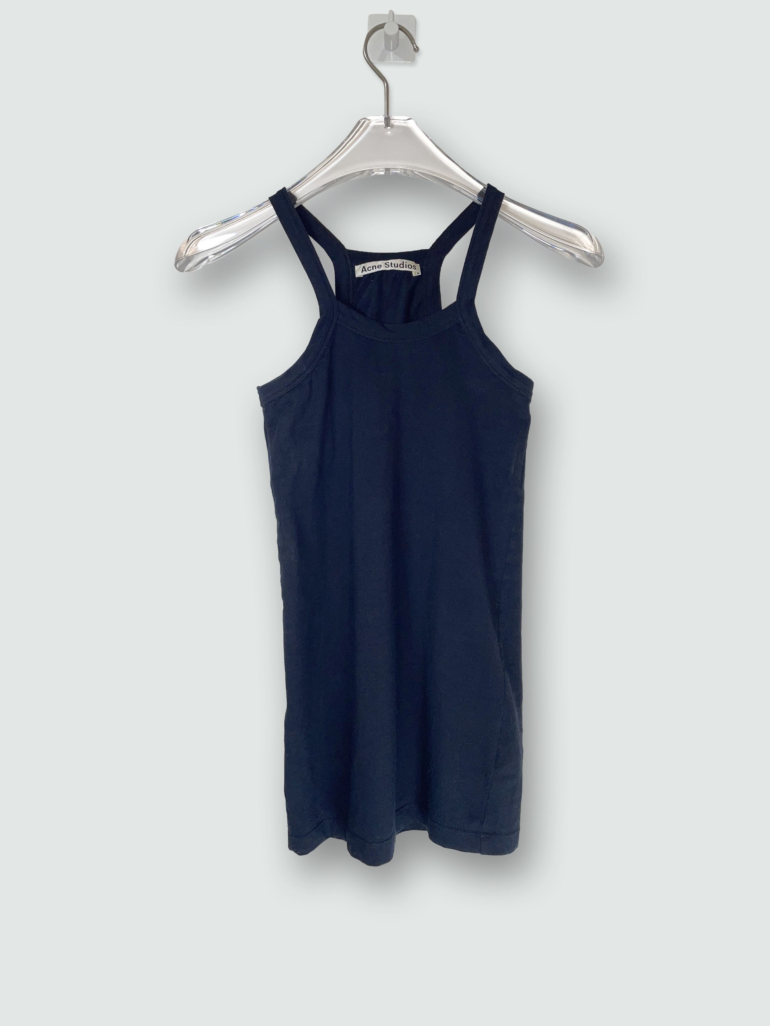 Acne Studios Black Cotton Tank Top | Size XXS Size XXS / US 00 / IT 34 - 1 Thumbnail
