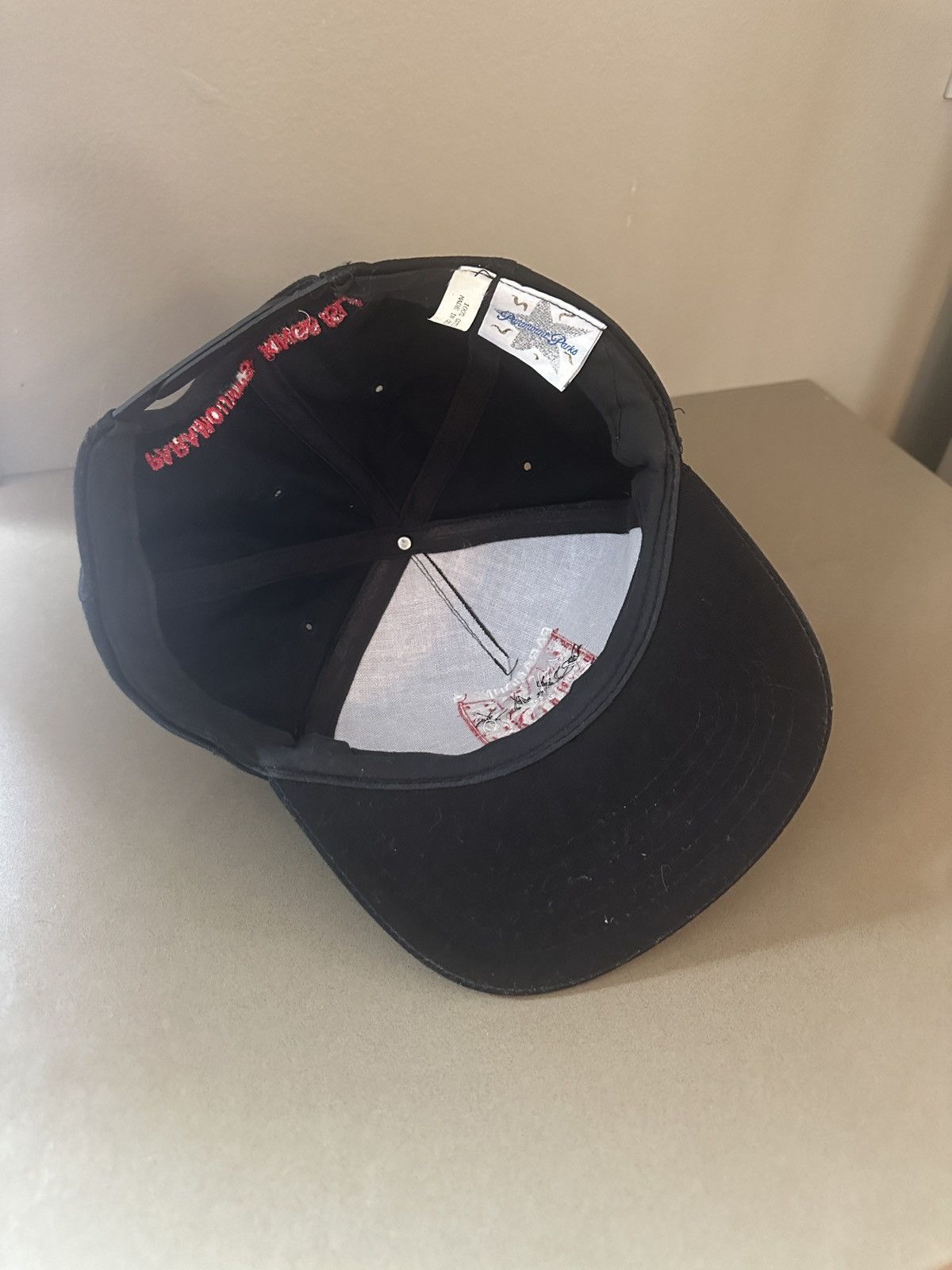 Japanese Brand Vintage Paramount Live Fast Ride Hard Snapback Hat Size ONE SIZE - 5 Thumbnail