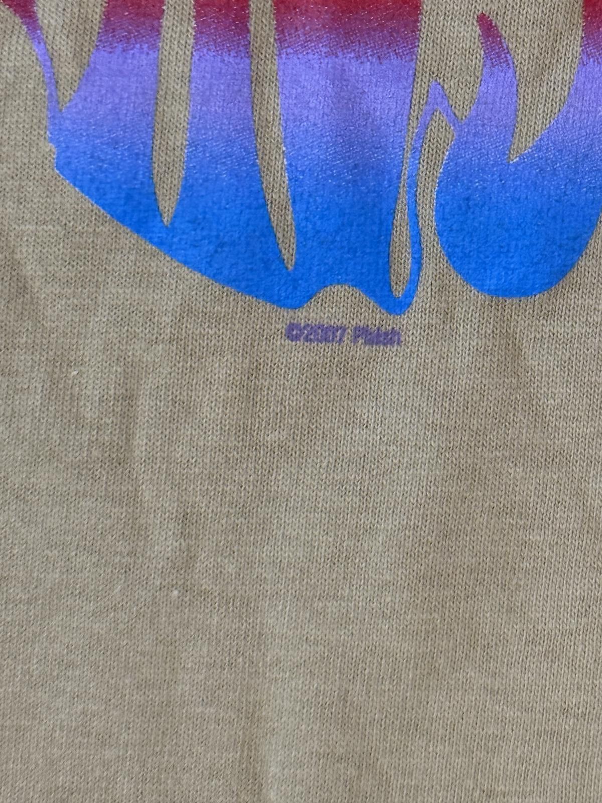 Designer Phish T-shirt - Classic Phish Fish Logo Rainbow Tan 2007 S Size US S / EU 44-46 / 1 - 4 Thumbnail