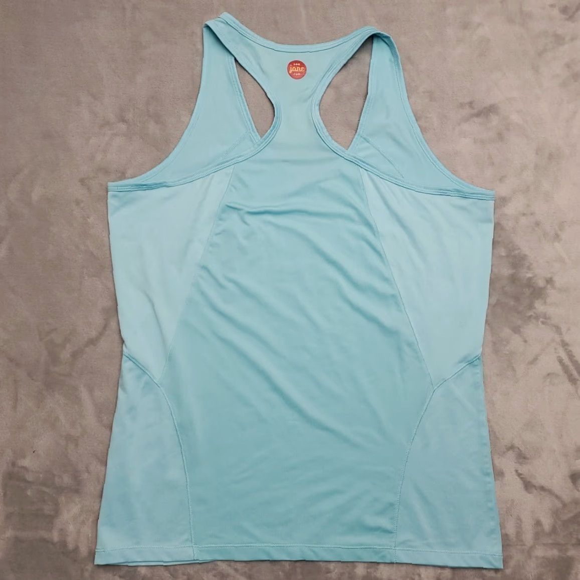 Alo Alo Yoga Tank Women L Sleeveless Activewear Run Racer Casual Athleisure Blue Tank Top Size L / US 10 / IT 46 - 6 Thumbnail