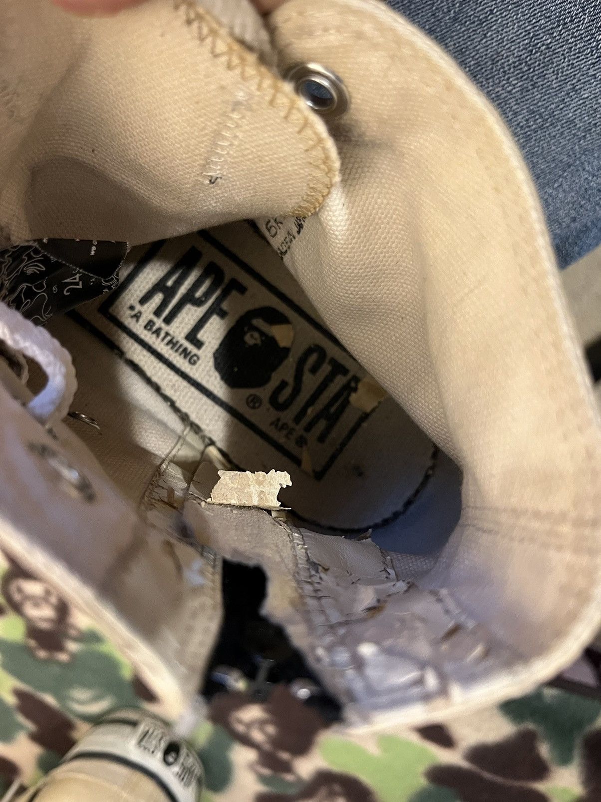 Bape Bape Shark Bapestas Size US 7 / EU 40 - 6 Thumbnail