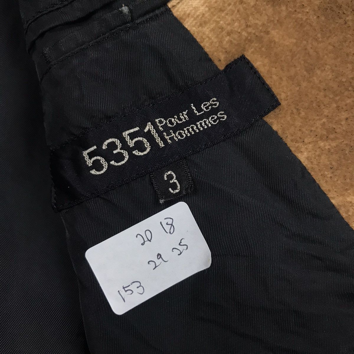 5351 POUR LES HOMMES 🔥5351 POUR LES HOMMES BROWN ART BLAZER COAT JACKET Size US L / EU 52-54 / 3 - 10 Thumbnail