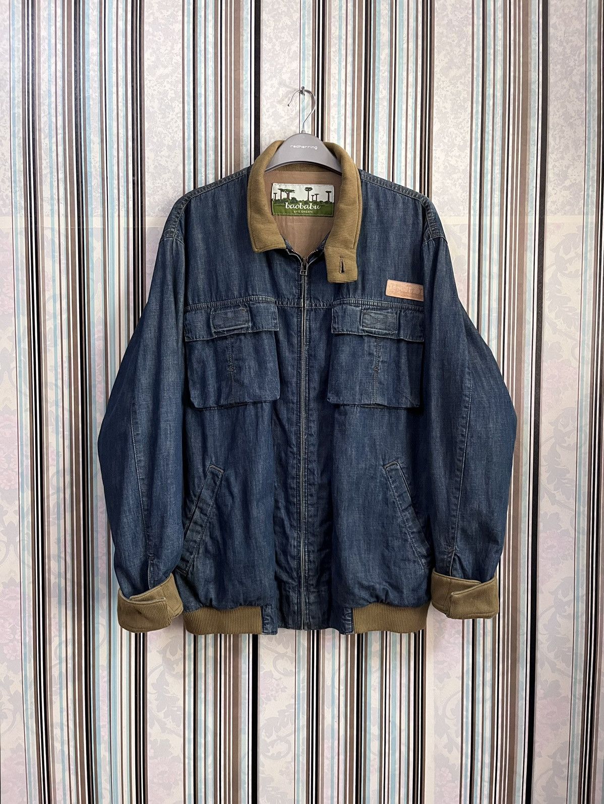 Japanese Brand 1990s INTERMIX baobabu adventure multipockets #F5 Size US M / EU 48-50 / 2 - 1 Thumbnail