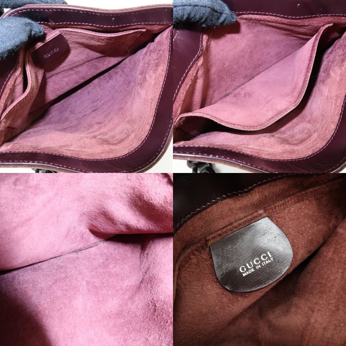 Gucci Gucci Suede Shoulder Bag Brown Size ONE SIZE - 7 Thumbnail
