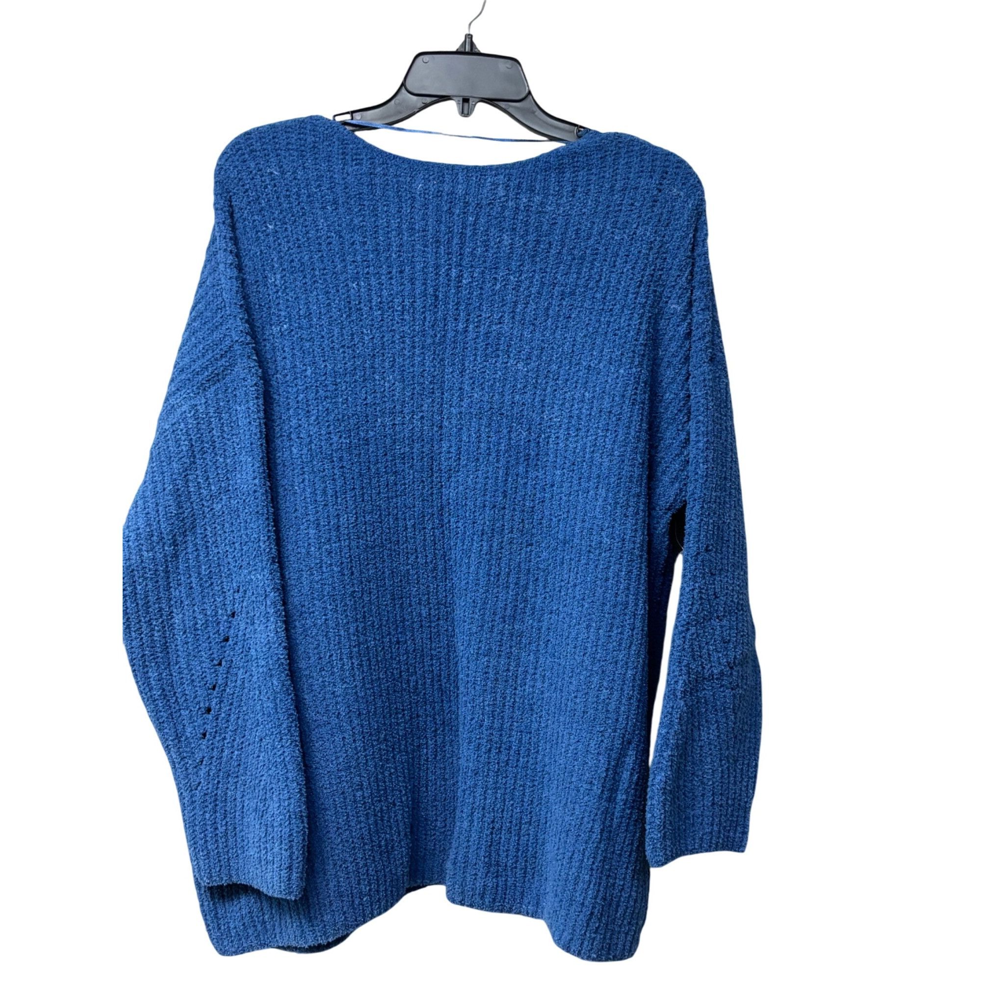 Other Style & Co Cozy Chenille V-Neck Sweater, Ocean Tide (Blue), Size XL / US 12-14 / IT 48-50 - 10 Thumbnail