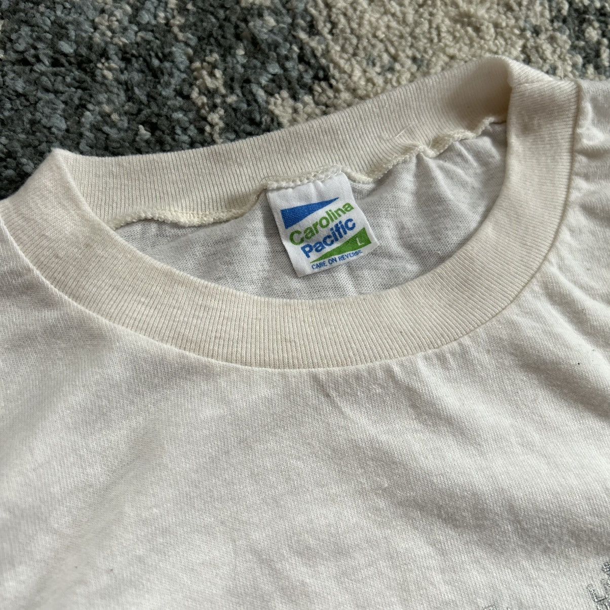 Vintage 80s Carolina Pacific USA SWiMMiNG SiNGLE STiTCH TEE OLYMPiCS Size US L / EU 52-54 / 3 - 6 Thumbnail