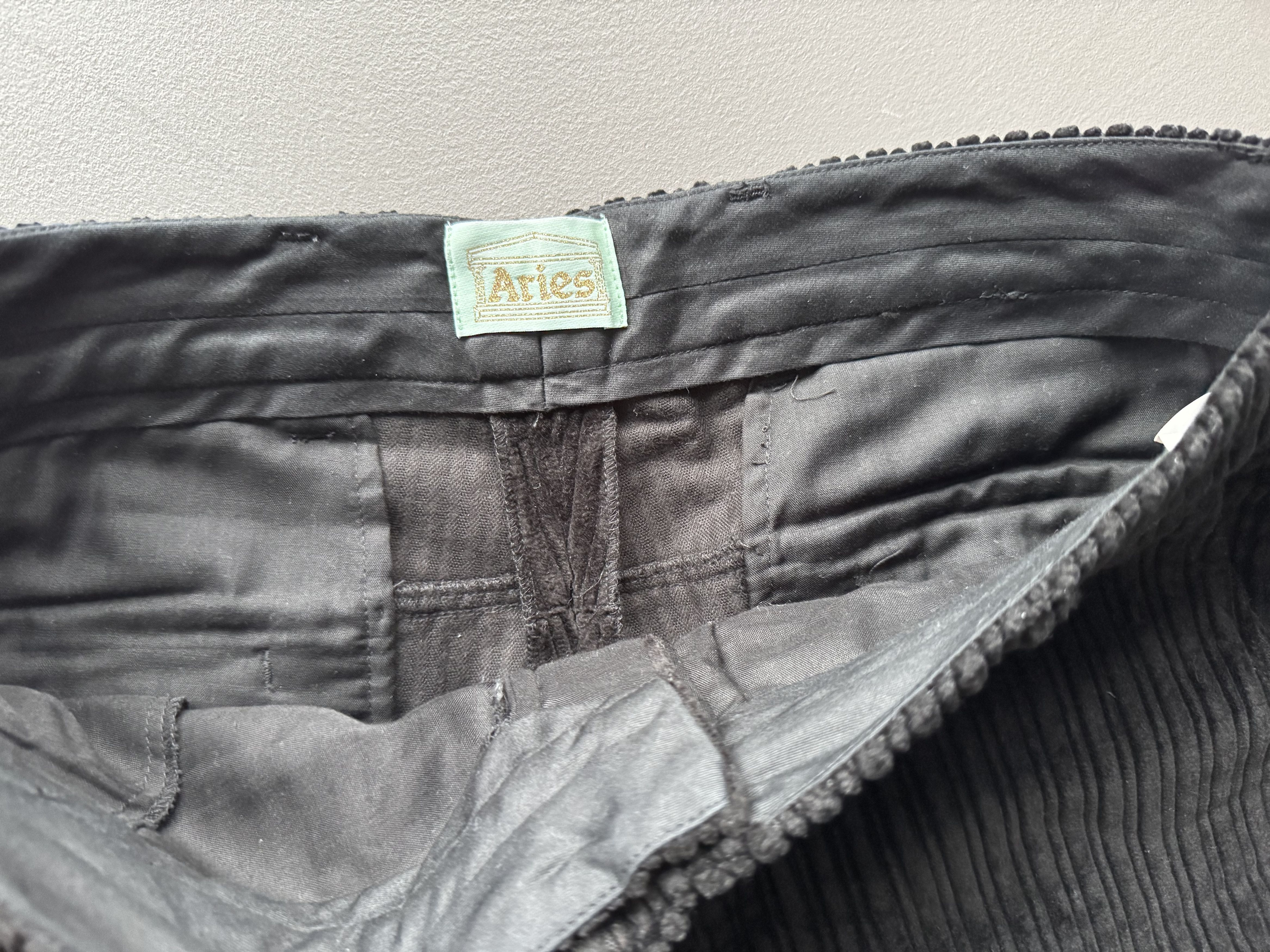 Aries Aries Wide-Leg Cotton Corduroy Trousers Size US 28 / EU 44 - 5 Thumbnail