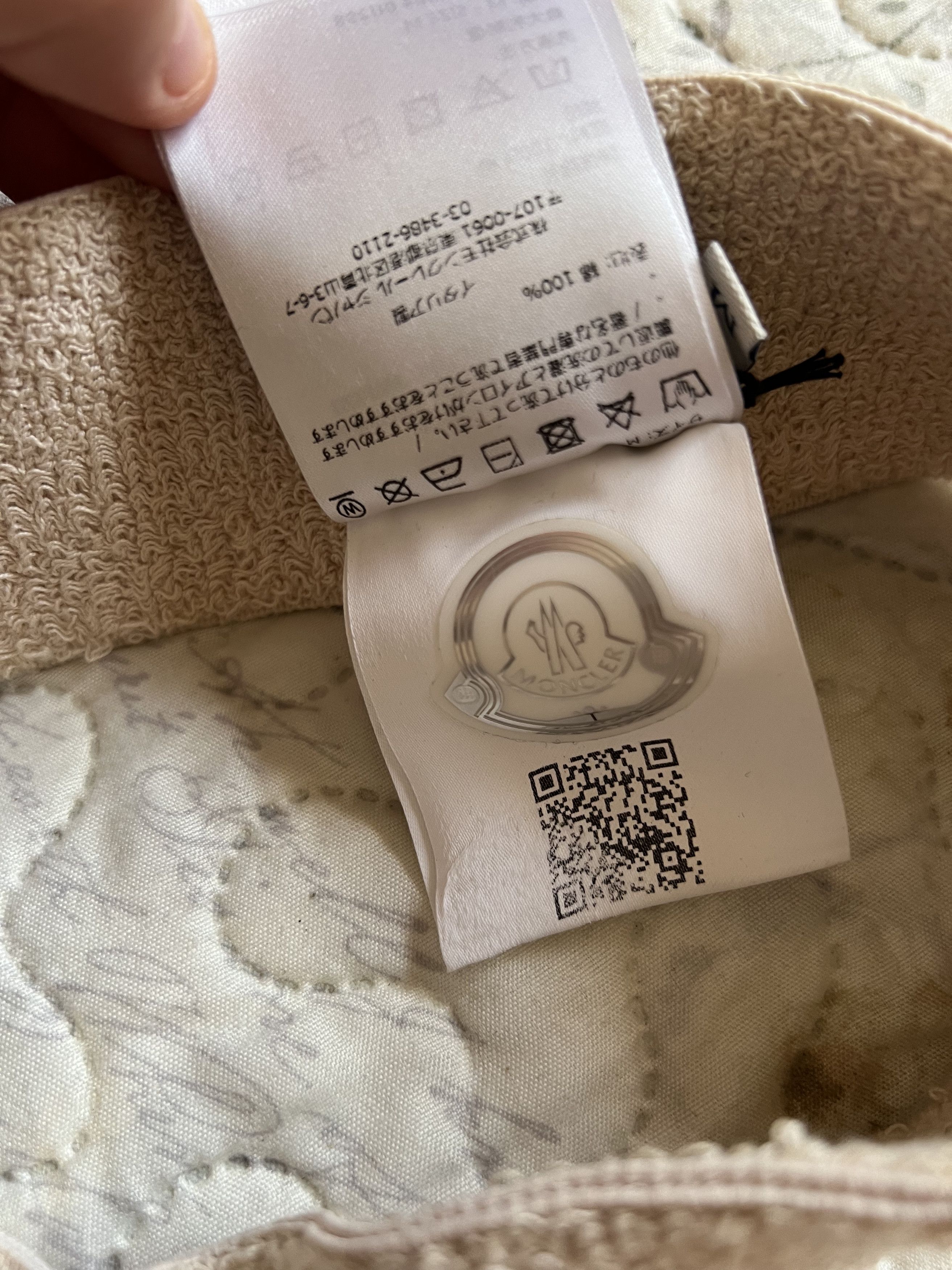 Moncler Moncler visor hat elastic bandage pink cap tennis logo band Size ONE SIZE - 23 Thumbnail