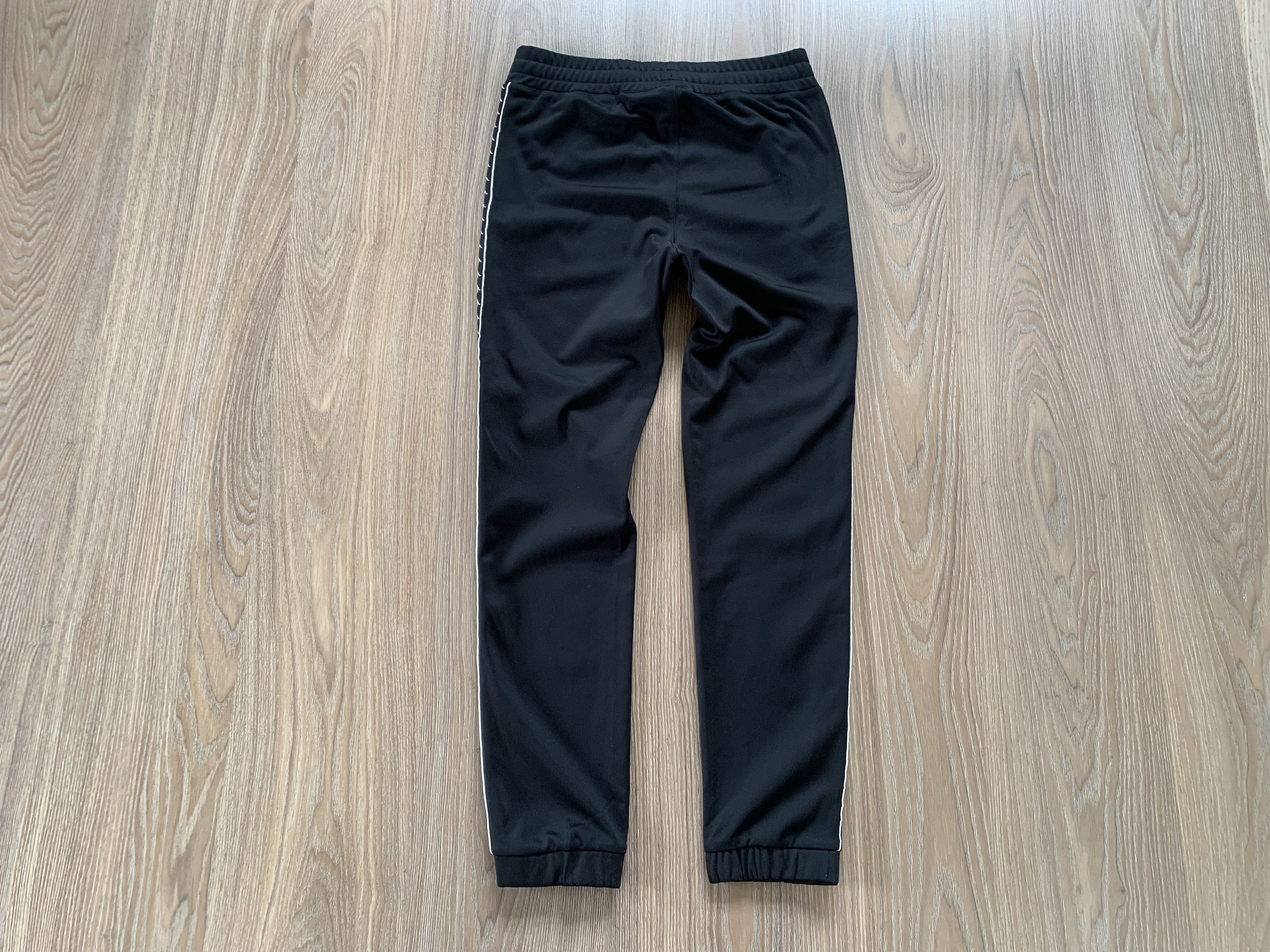 Kappa Youth Kappa Black Lampas Sweatpants Track Pants Size US 26 / EU 42 - 3 Thumbnail