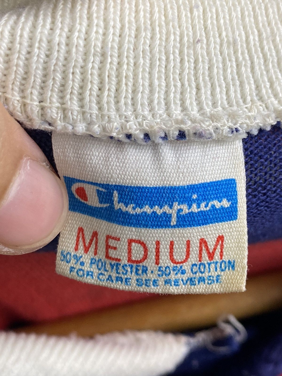 Champion × Vintage Vintage 80’s Champion Made USA polo Size US M / EU 48-50 / 2 - 12 Thumbnail