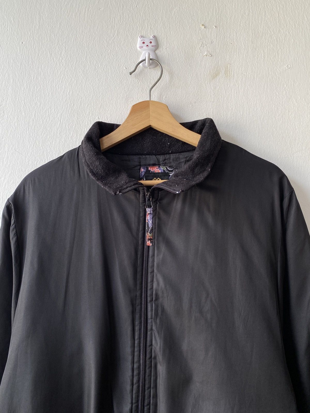 Dragonfly × Japanese Brand × Tornado Mart 2000s - Japanese Traditional Dragon Print Zipper Jacket Size US L / EU 52-54 / 3 - 6 Thumbnail