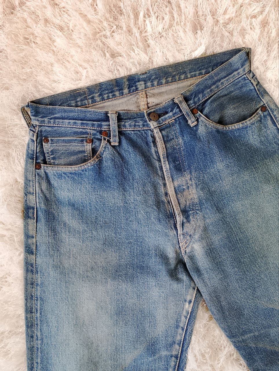 If Six Was Nine Vintage BARTACK JEANS Japan Selvedge Scovill Rivet Denim Size US 31 - 6 Thumbnail