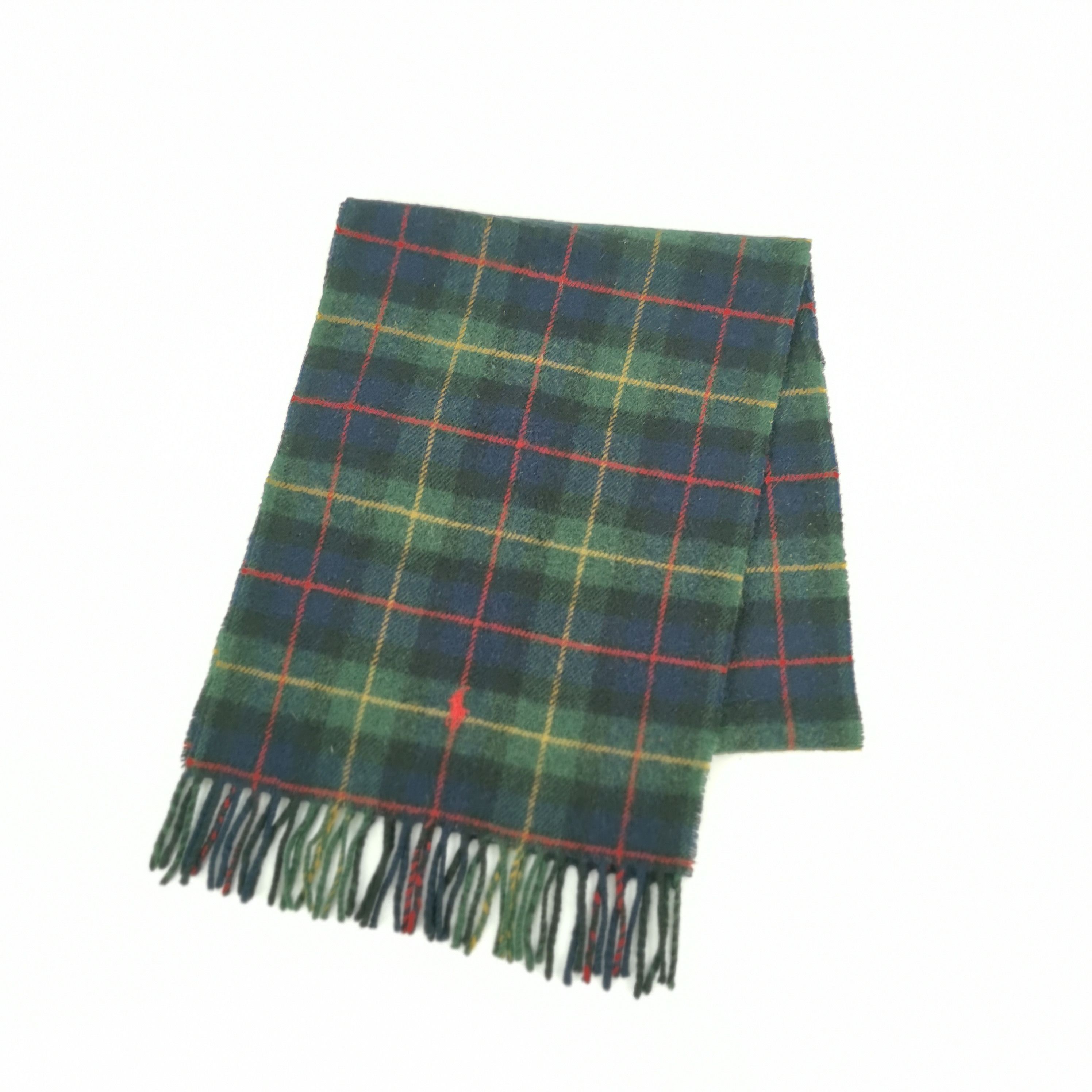 Polo Ralph Lauren Vintage Polo Ralph Lauren Scarf Muffler Wool Scarves Size ONE SIZE - 3 Thumbnail