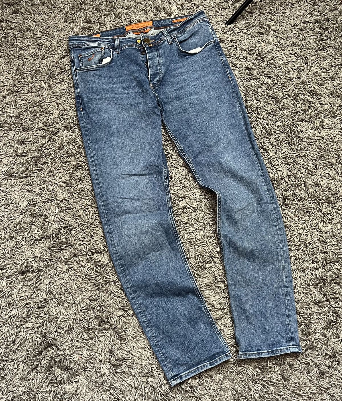 Jacob Cohen Jacob Cohen Bard Slim Luxury Denim - Limited City Edition Size US 34 / EU 50 - 1 Thumbnail