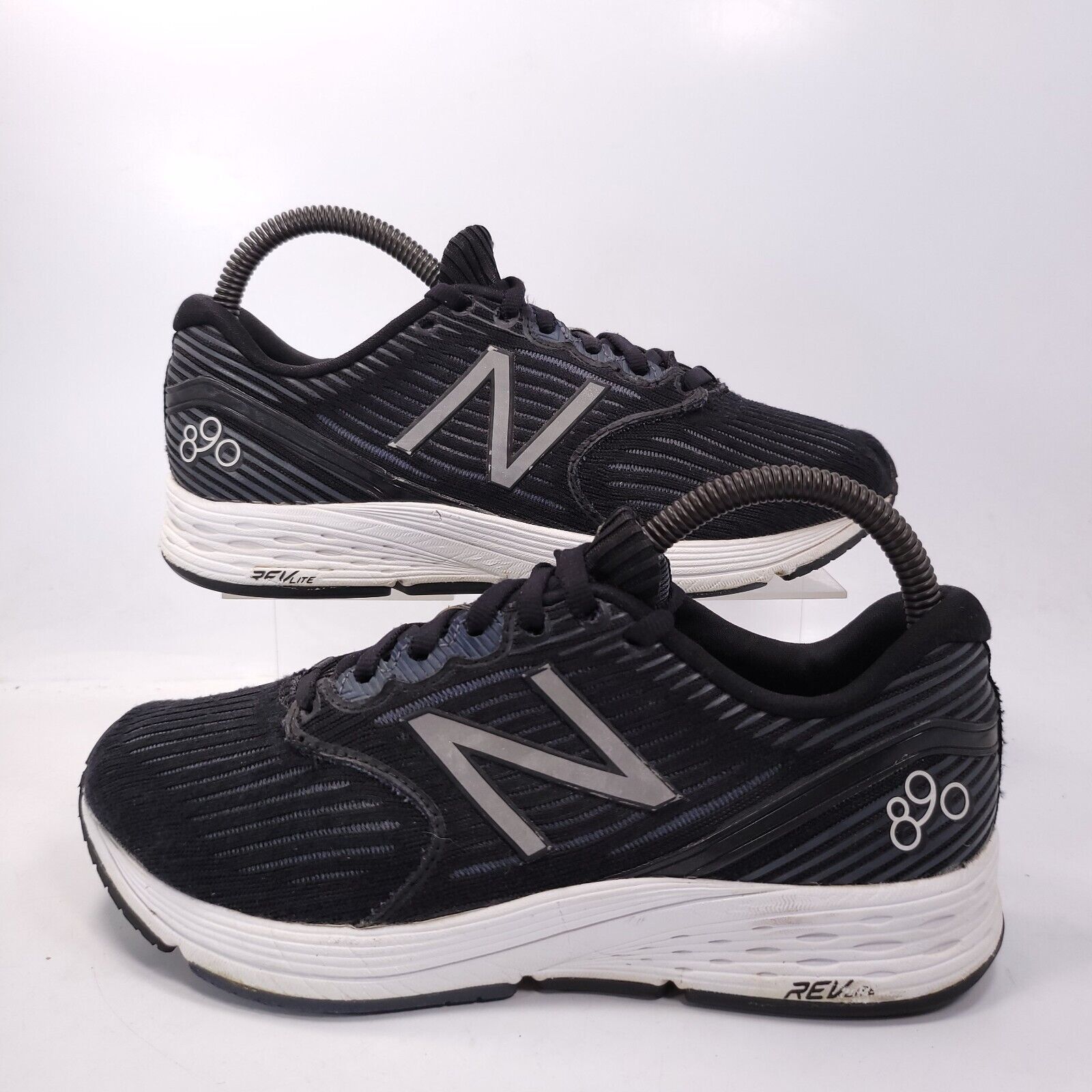New Balance New Balance 890 Athletic Shoe Womens Size 7.5 Black White Size US 7.5 / IT 37.5 - 5 Thumbnail