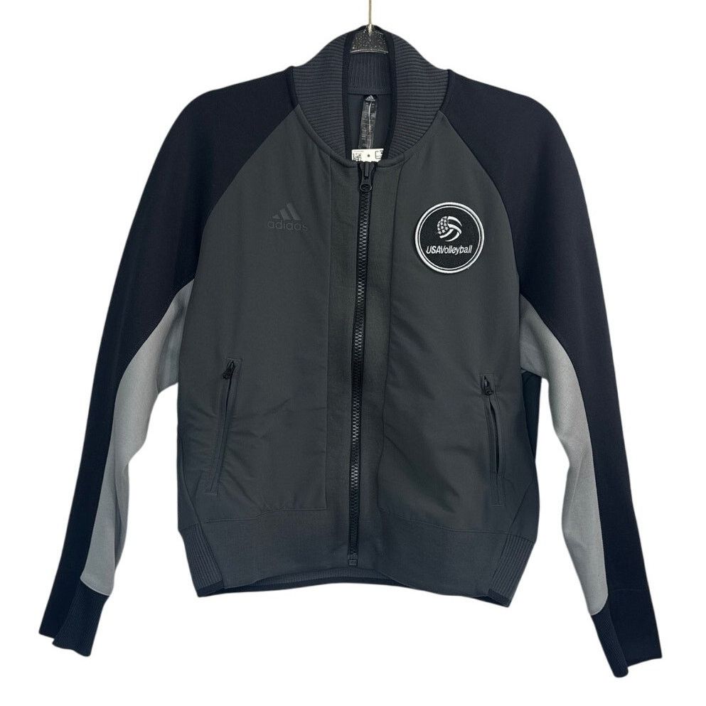 Adidas Adidas Womens USA Volleyball VRCT Jacket Size Medium FQ2626 Size M / US 6-8 / IT 42-44 - 4 Thumbnail
