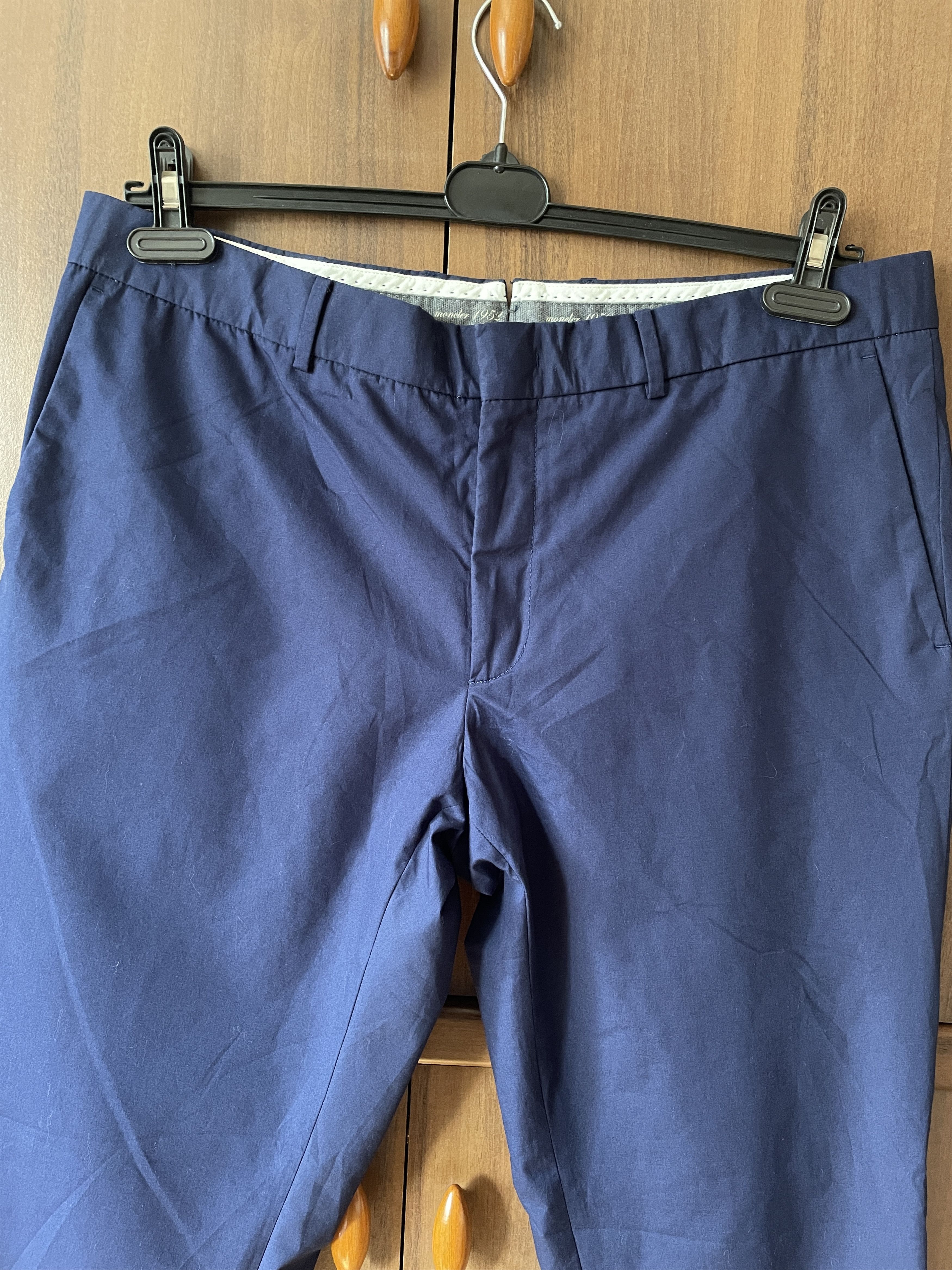 Designer × Moncler Moncler Pantalone Sportivo Dress Pants Blue 54 XL Size US 38 / EU 54 - 7 Thumbnail