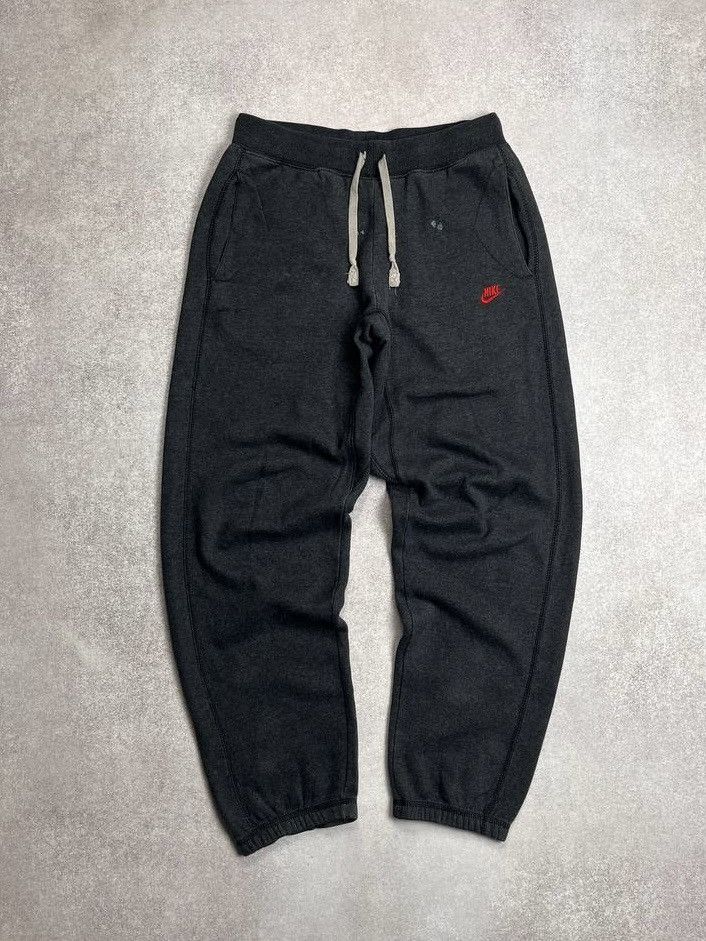 Nike × Vintage ⚡️QUICK SALE⚡️VINTAGE NIKE SWOOSH BAGGY FLARED TRACK PANTS S Size US 31 - 1 Thumbnail
