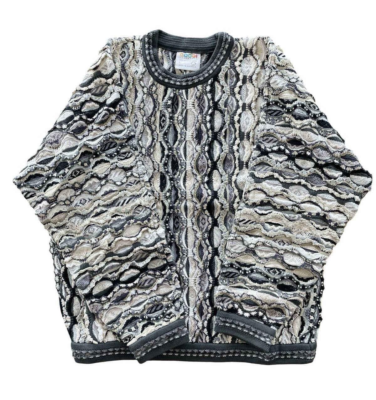 Coogi Vintage Coogi Australia 3D Wool Sweater Size L Biggie Era 