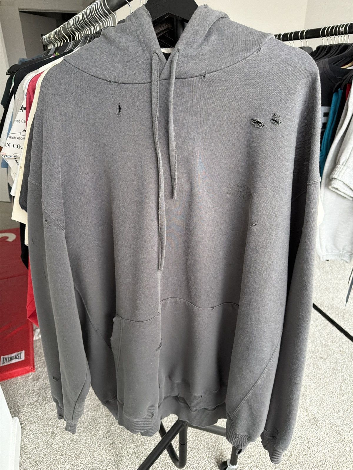 Maison Margiela Maison Margiela Numbers Hoodie Size US XL / EU 56 / 4 - 1 Thumbnail