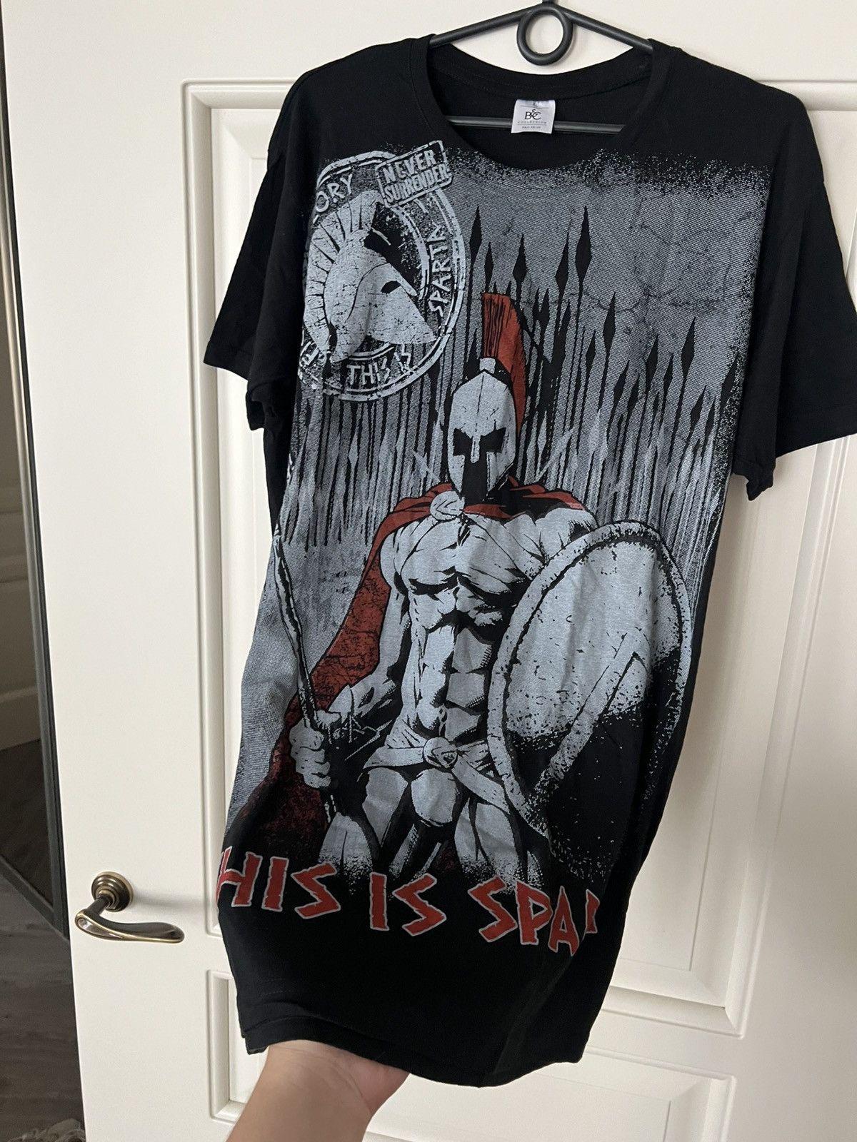 Vintage This is Sparta Movie T-Shirt Tee Size US XL / EU 56 / 4 - 5 Thumbnail