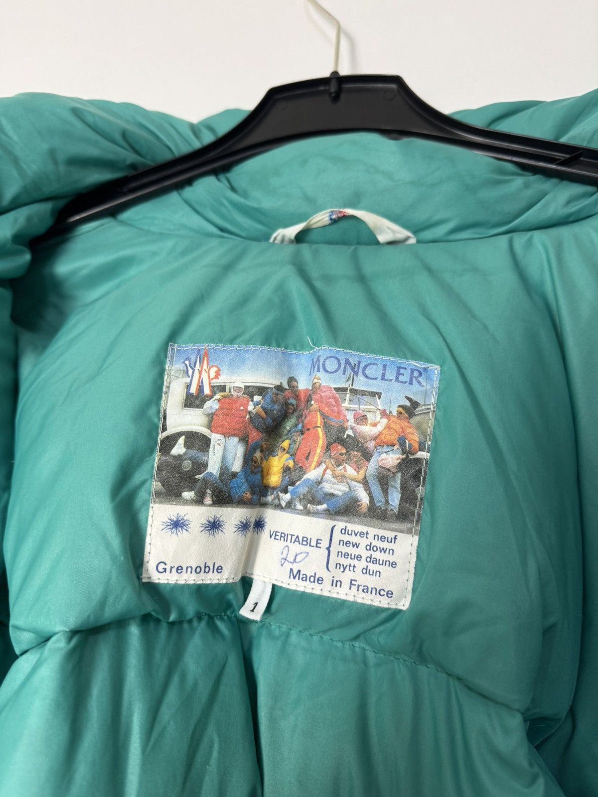 Moncler Vintage Rare 90s Moncler Puffer Jacket asymmetrical button Size US M / EU 48-50 / 2 - 15 Thumbnail