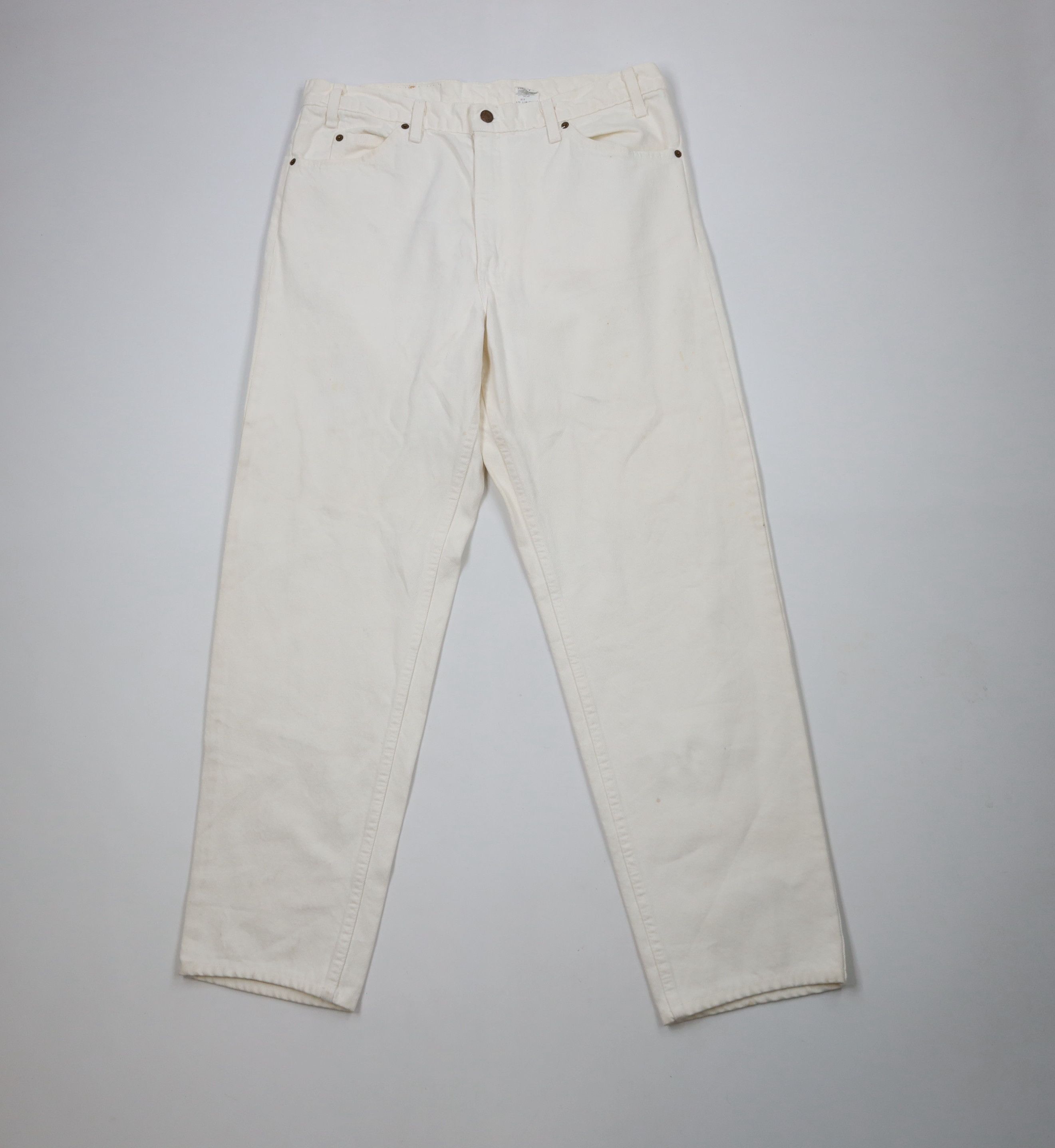 Levi's × Vintage Vintage 90s Levis 550 Orange Tab Tapered Leg Jeans USA Size US 38 / EU 54 - 1 Thumbnail