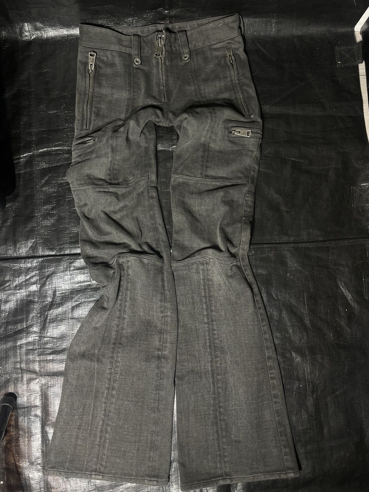 Le Grande Bleu (L.G.B.) Low rise flared pants Size 28" / US 6 / IT 42 - 3 Thumbnail
